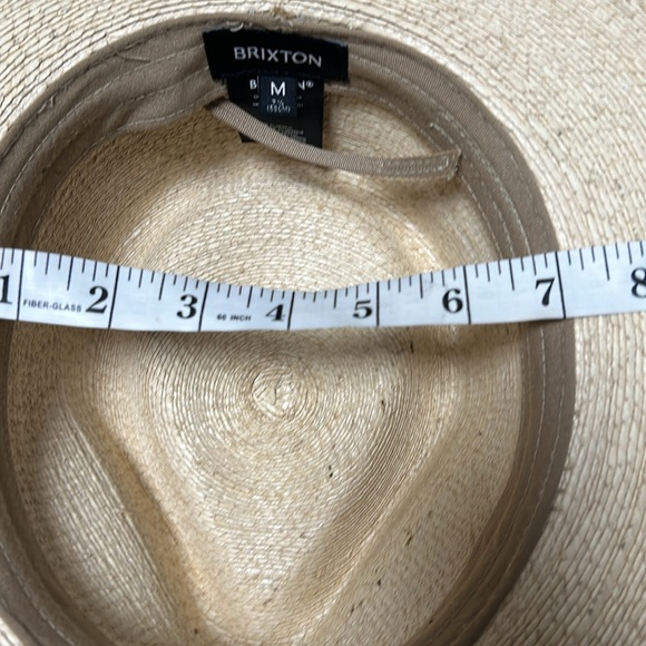 Brixton Women's Tan and Cream Hat - Picture 11 of 14